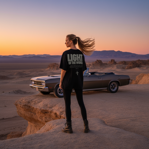 LIGHT OF THE WORLD • SUPER HEAVYWEIGHT • OVERSIZED • T-SHIRT • UNISEX