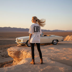 THE LIGHT OF LIFE • SUPER HEAVYWEIGHT • OVERSIZED • T-SHIRT • UNISEX
