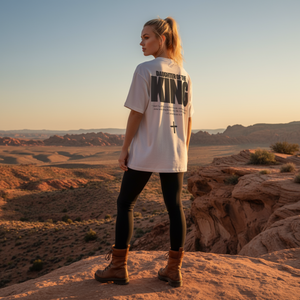 DAUGHTER OF THE KING • SUPER HEAVYWEIGHT • OVERSIZED • T-SHIRT • UNISEX