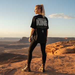DAUGHTER OF THE KING • SUPER HEAVYWEIGHT • OVERSIZED • T-SHIRT • UNISEX
