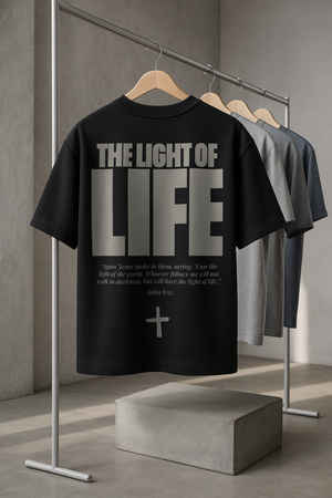 THE LIGHT OF LIFE • SUPER HEAVYWEIGHT • OVERSIZED • T-SHIRT • UNISEX
