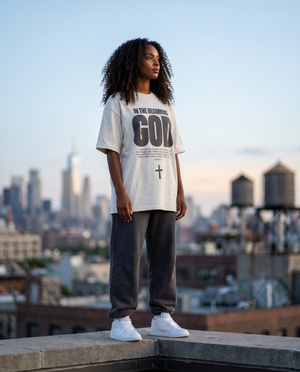 In the Beginning God White - Lifestyle - Christian T-Shirt by The Word