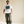 In The Beginning God MONOCHROME tee, white, front print, man, standing full body