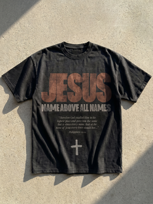 Jesus Name Above All Names - Christian T-Shirt by The Word