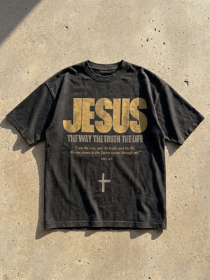 Jesus the Way the Truth the Life - Christian T-Shirt by The Word