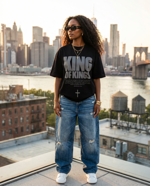 King of Kings Black - Lifestyle - Christian T-Shirt by The Word