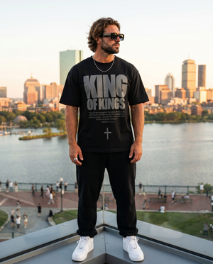 King of Kings Black - Lifestyle - Christian T-Shirt by The Word