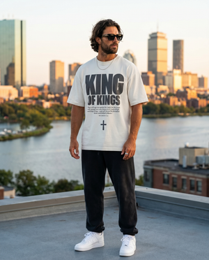 King of Kings White - Lifestyle - Christian T-Shirt by The Word