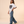 King of Kings MONOCHROME tee, white, front print, woman, look back turn
