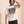 King of Kings MONOCHROME tee, white, front print, man, hand in hair