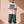 Light Over Darkness tee, white, front print, man, video