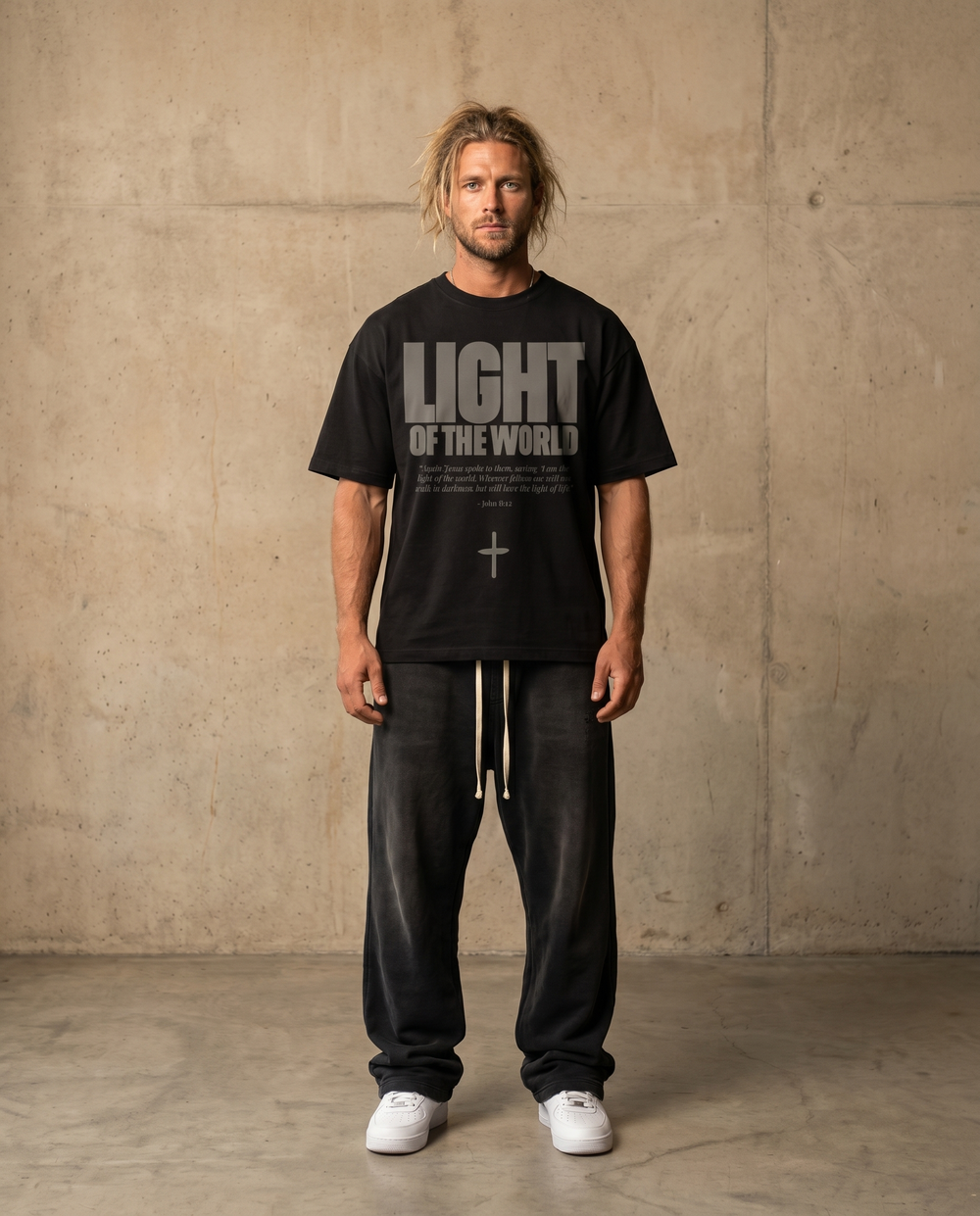 LIGHT OF THE WORLD · BLACK & WHITE