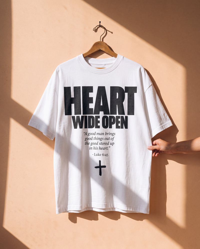HEART WIDE OPEN · BLACK & WHITE