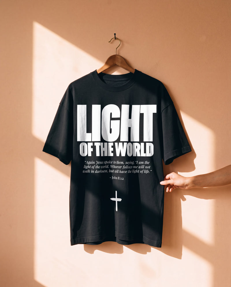 LIGHT OF THE WORLD · BLACK & WHITE
