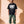 Light Over Darkness tee, black, front print, man, standing full body