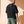 Light Over Darkness tee, black, back print, man, back view look over