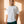 Light Over Darkness tee, white, back print edition, man, front crown thigh up