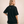 Faith Over Fear MONOCHROME tee, black, back print, woman, crown