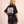 Faith Over Fear MONOCHROME tee, black, back print edition, woman, back print