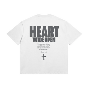 HEART WIDE OPEN • SUPER HEAVYWEIGHT • OVERSIZED • T-SHIRT • UNISEX
