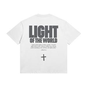 LIGHT OF THE WORLD • SUPER HEAVYWEIGHT • OVERSIZED • T-SHIRT • UNISEX